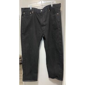 Levi's 550 Black Jeans Size 44 X 30 Boot Cut Nwot